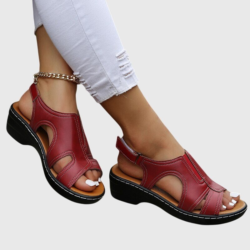 Nextpair | Ida – Sandaler med blondemønster og sommerlig stil