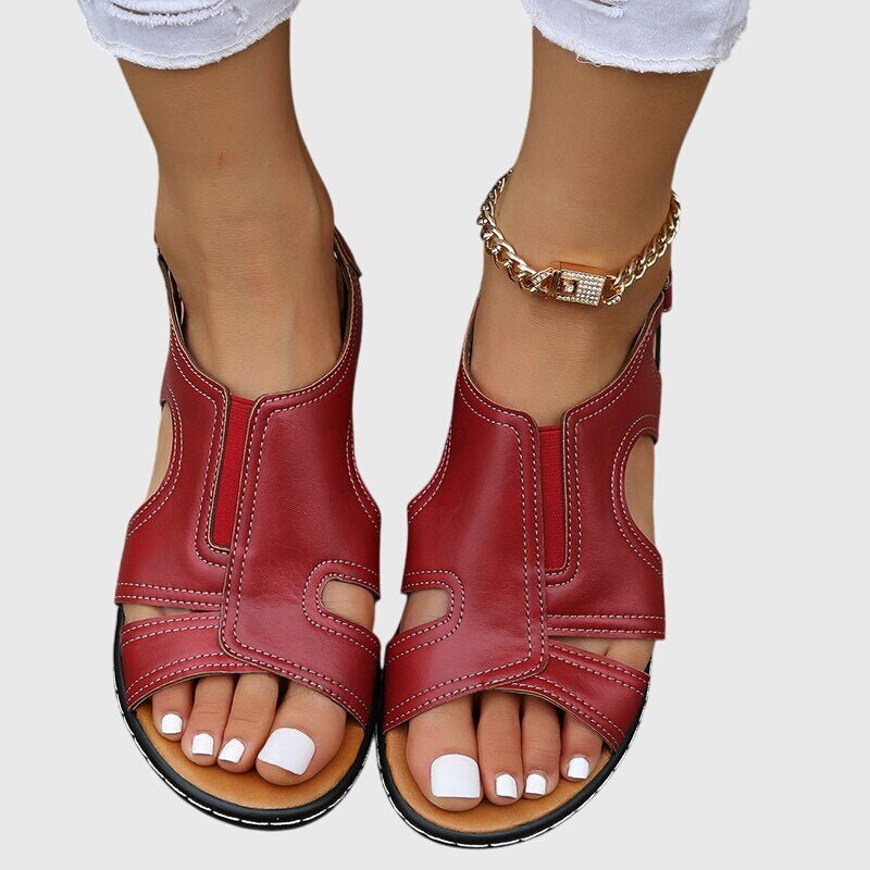 Nextpair | Ida – Sandaler med blondemønster og sommerlig stil
