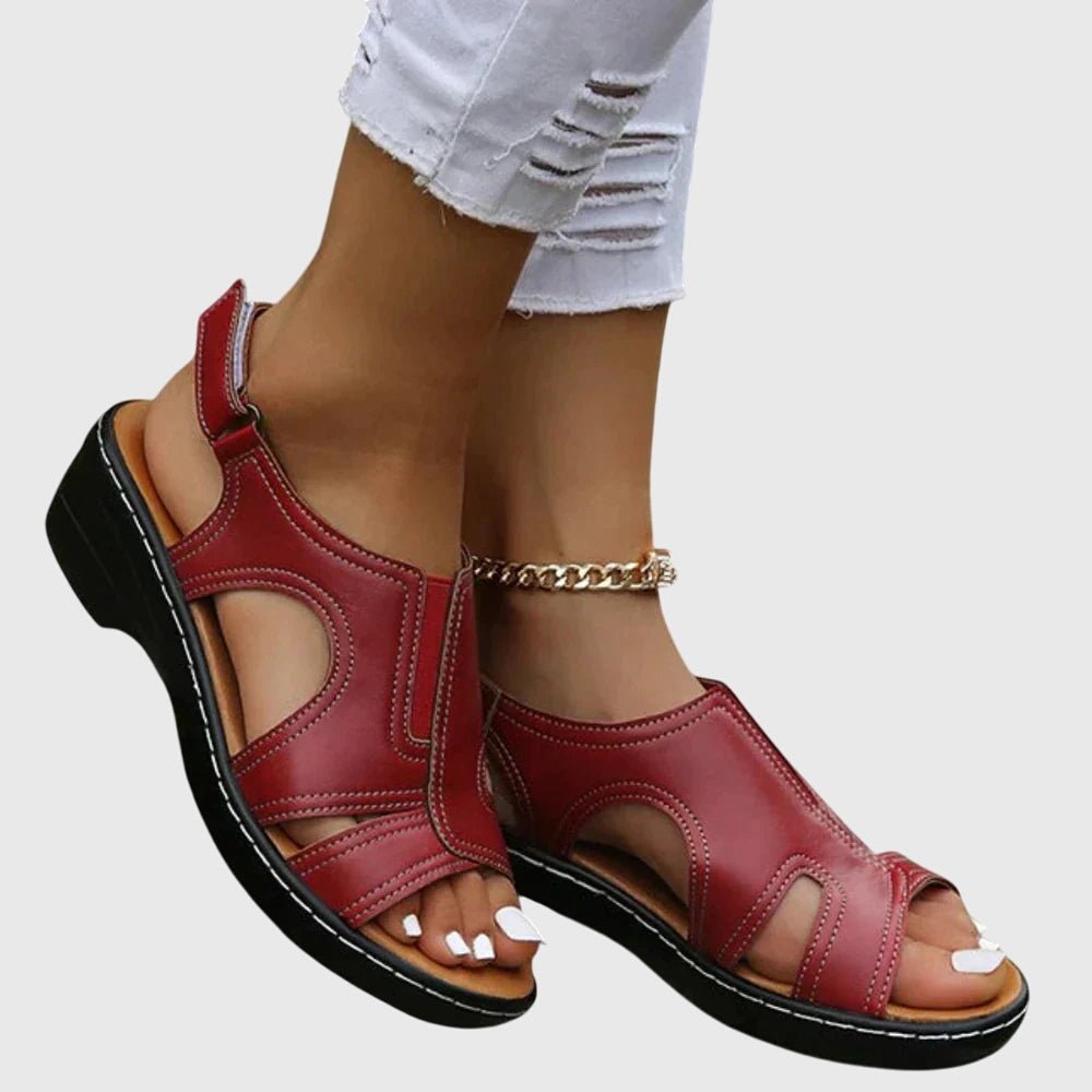 Nextpair | Ida – Sandaler med blondemønster og sommerlig stil