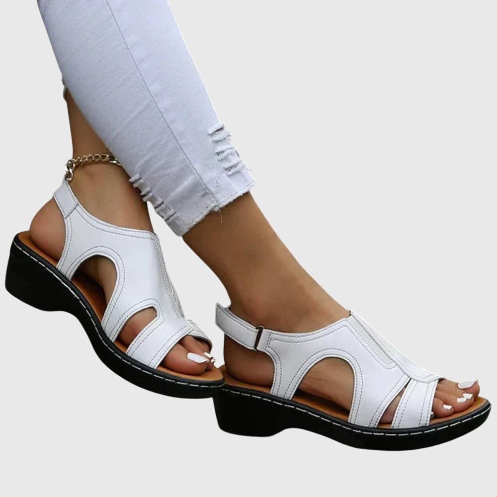 Nextpair | Ida – Sandaler med blondemønster og sommerlig stil