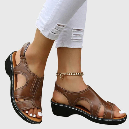 Nextpair | Ida – Sandaler med blondemønster og sommerlig stil