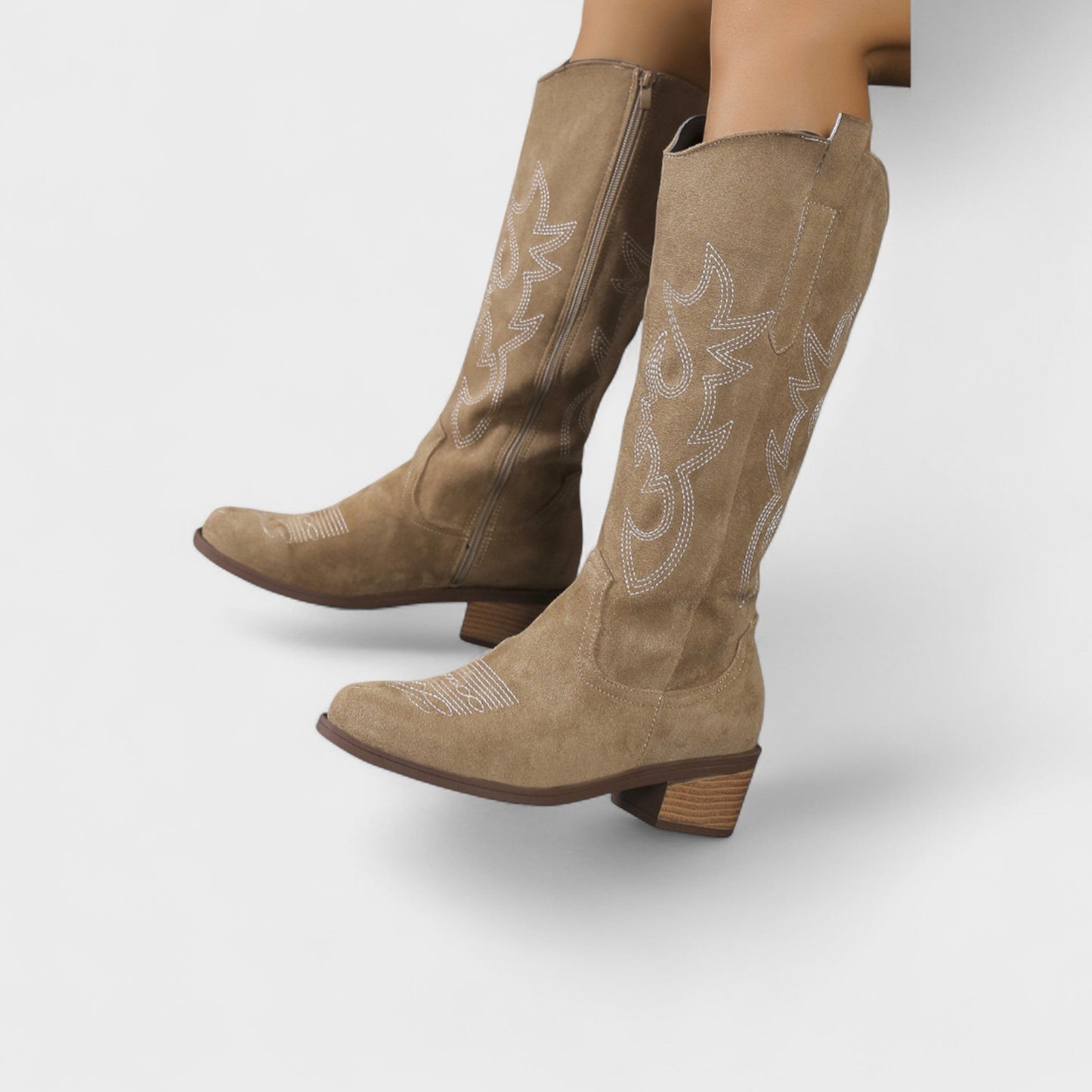 Nextpair | Elka – Westernstøvler med klassisk cowboy design