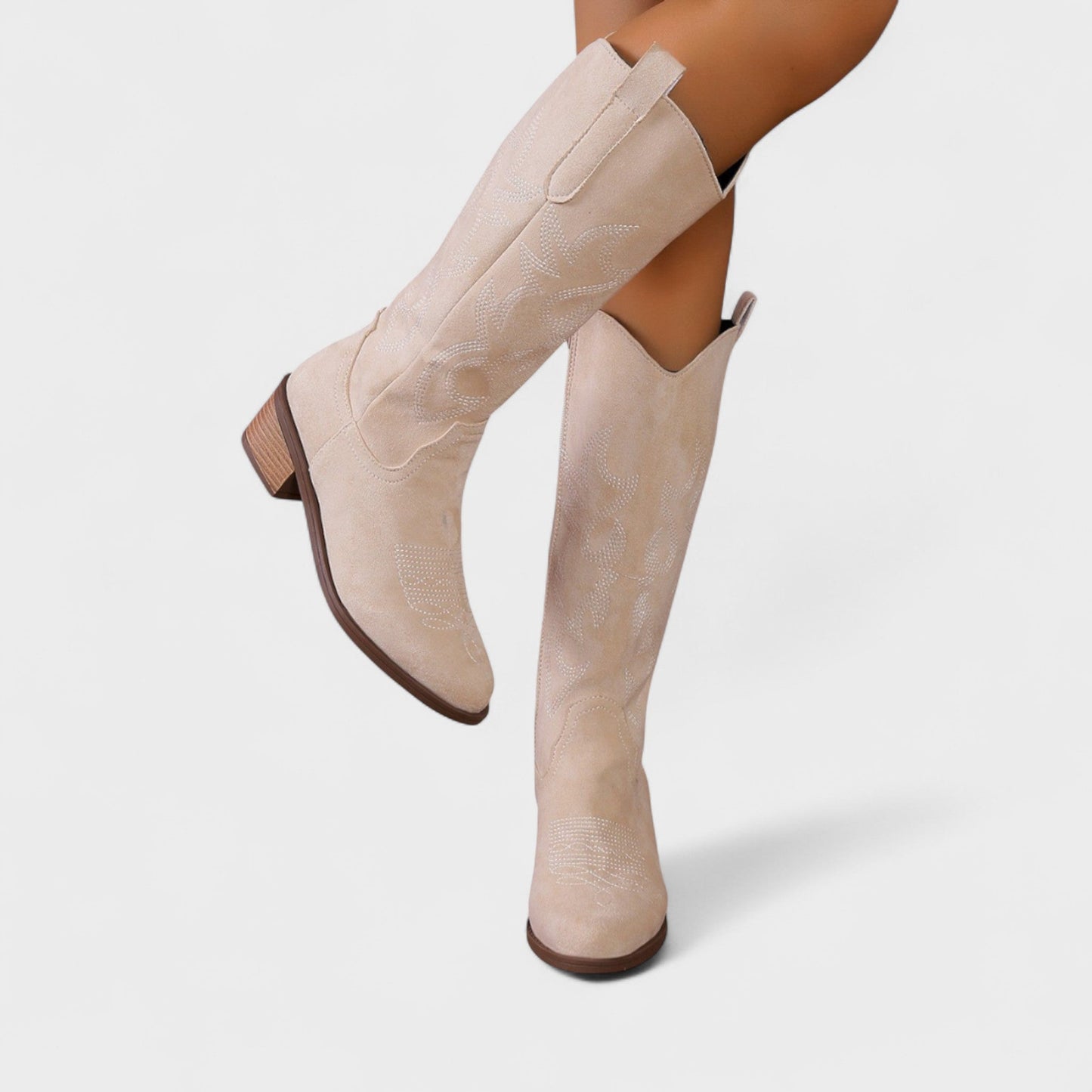 Nextpair | Elka – Westernstøvler med klassisk cowboy design