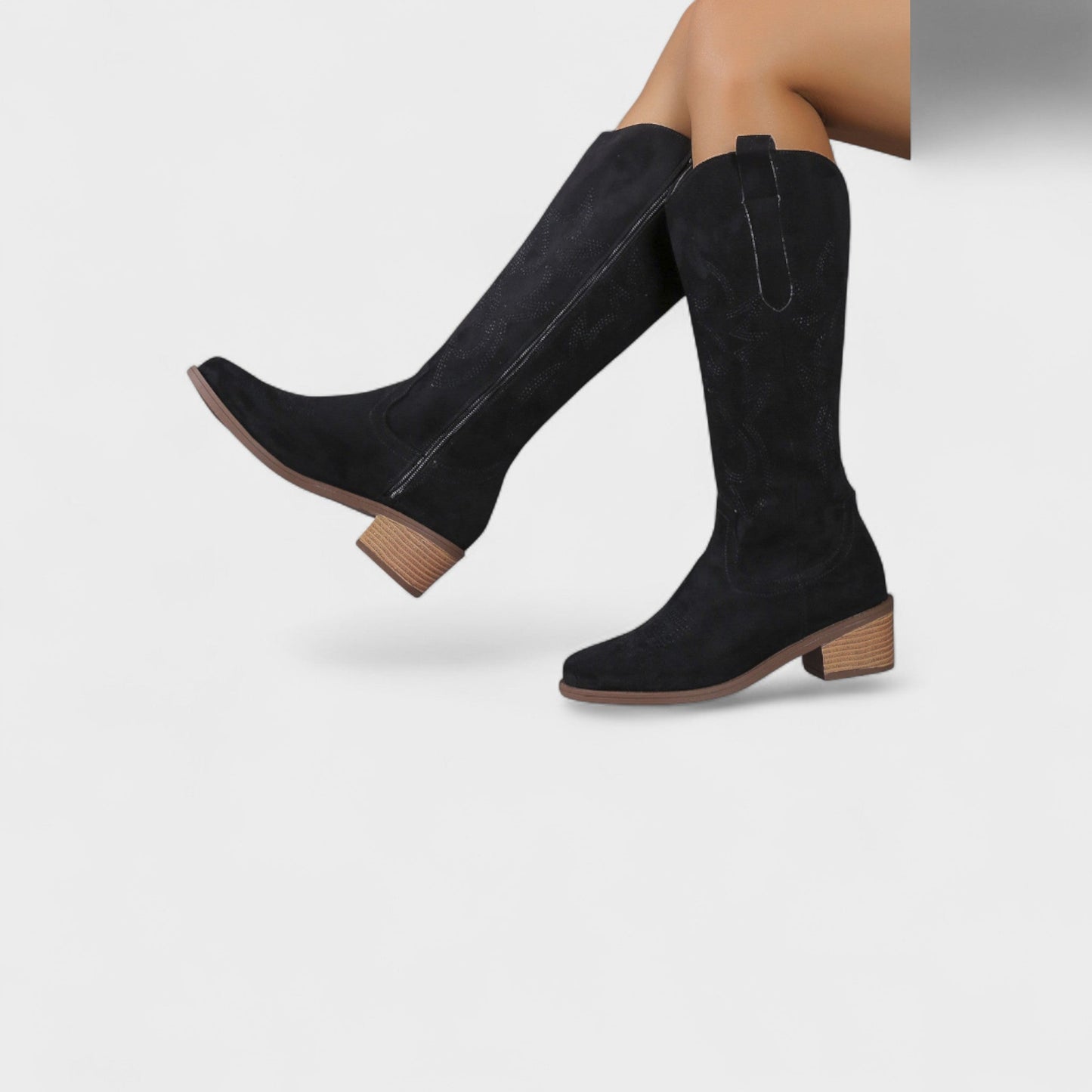 Nextpair | Elka – Westernstøvler med klassisk cowboy design