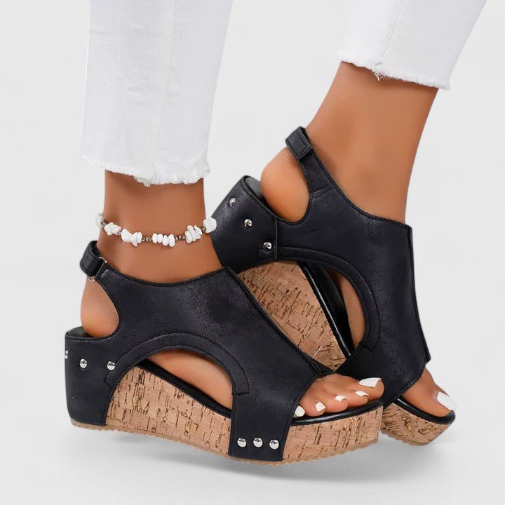 Nextpair | Emilie – Ortopædiske sandaler med bred rem og god støtte