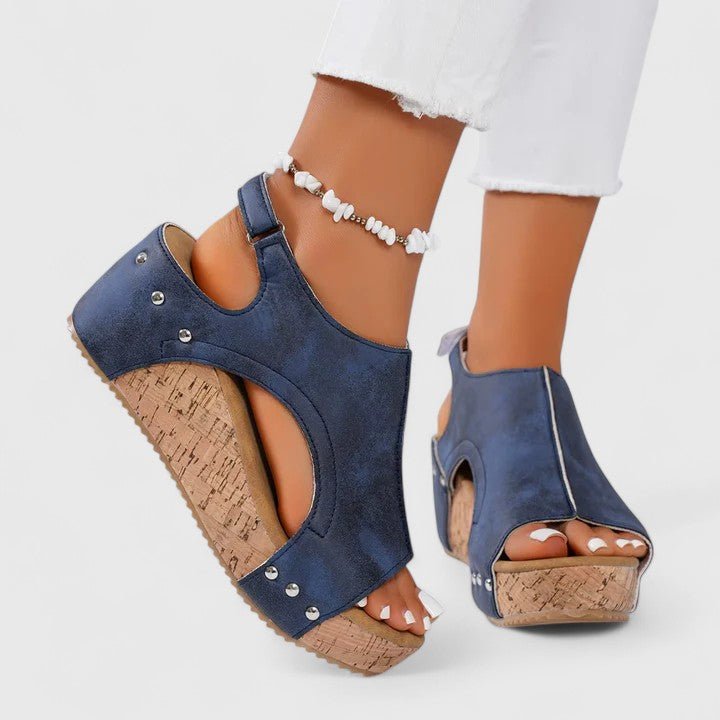 Nextpair | Emilie – Ortopædiske sandaler med bred rem og god støtte