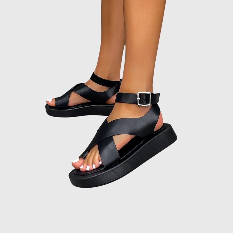 Nextpair | Vera – Sandaler med åben hæl og elegant rem