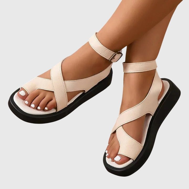 Nextpair | Vera – Sandaler med åben hæl og elegant rem
