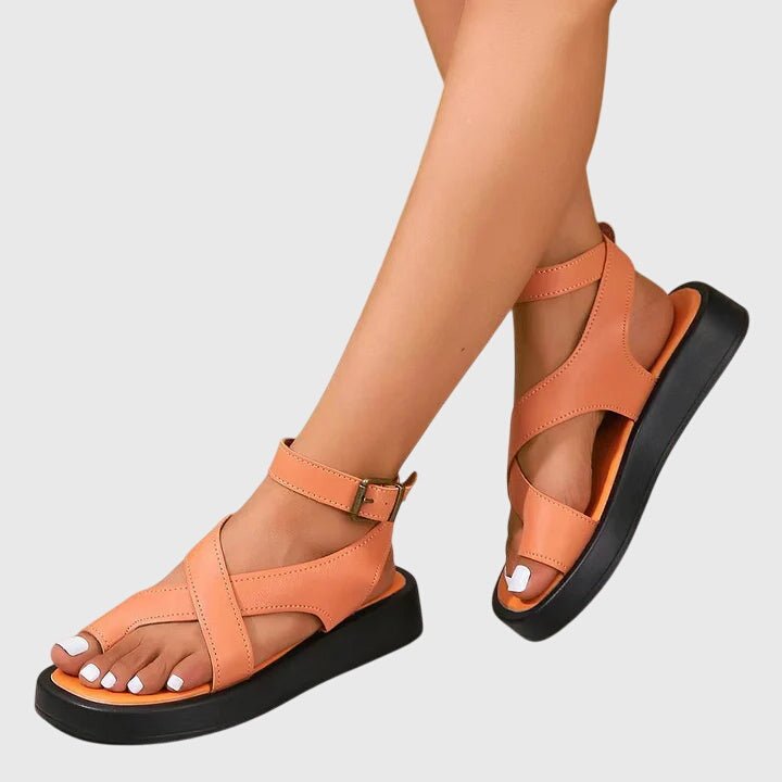 Nextpair | Vera – Sandaler med åben hæl og elegant rem