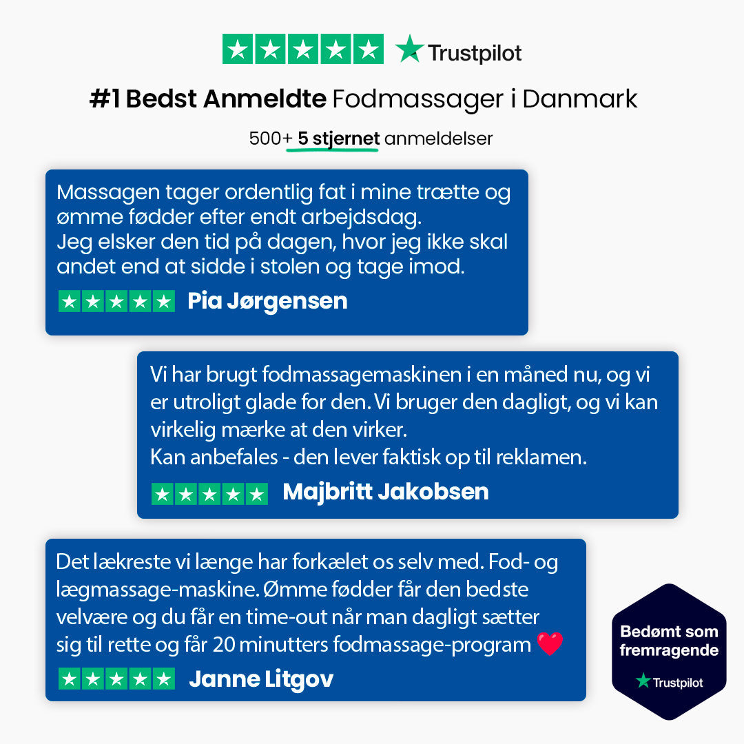 Nextpair |  Outlet Fodmassager – Tilbudspris på fodmassager
