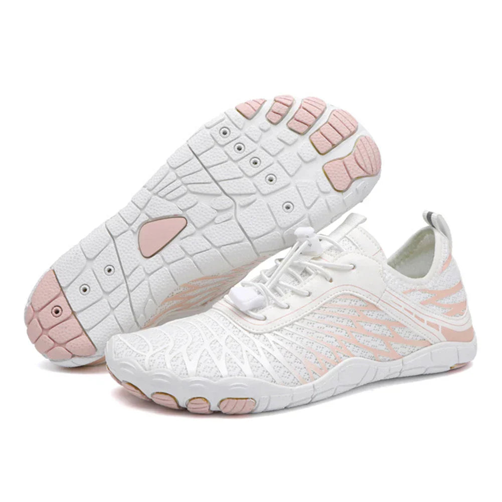 Nextpair | NaturSkridt Sort-Grå – Ergonomiske barfodssko