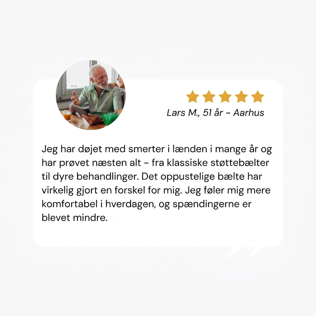 Nextpair |  LændBælte – Stabil støtte og komfort til lænden