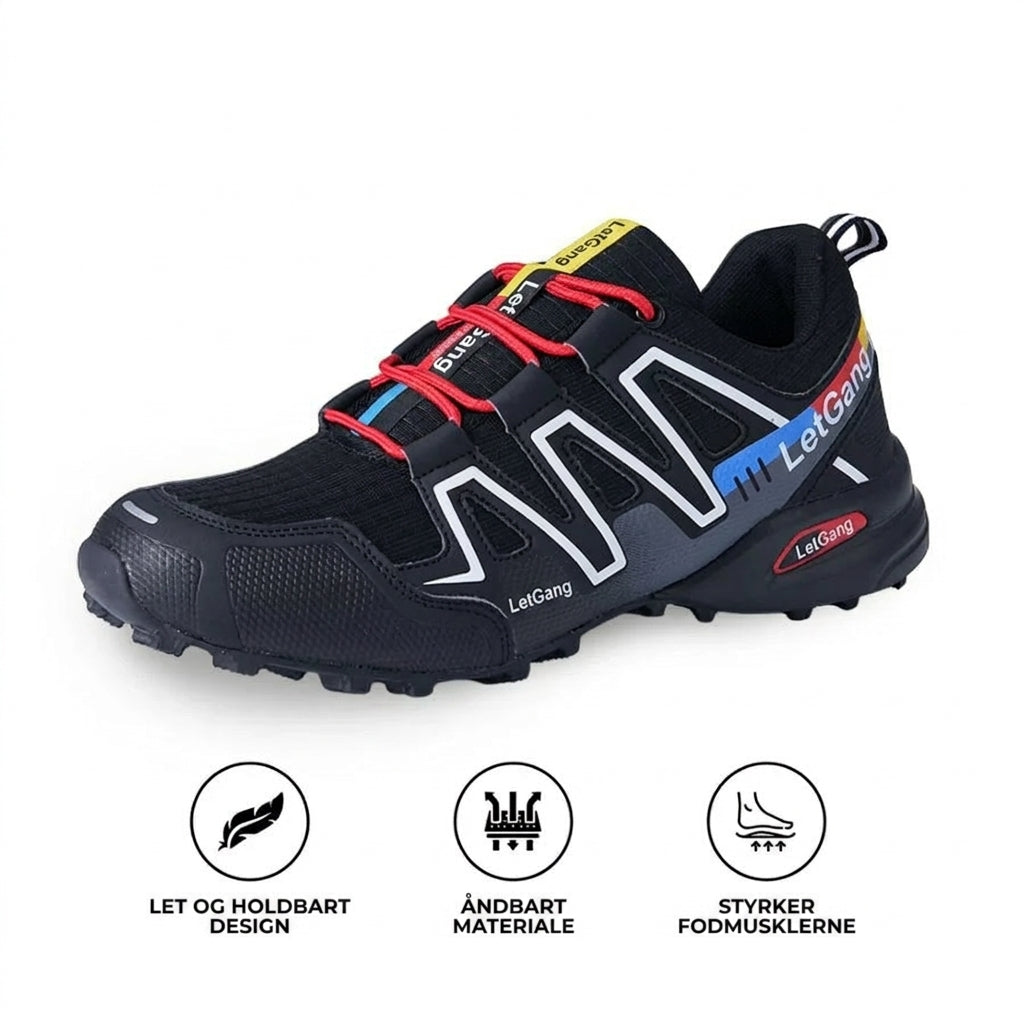 Nextpair | LetGang Sort – Ergonomiske komfortsko i sort