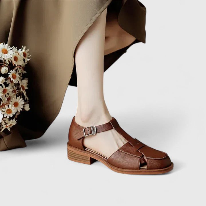 Nextpair | Inger – Mary Jane sko med ankelrem og komfort