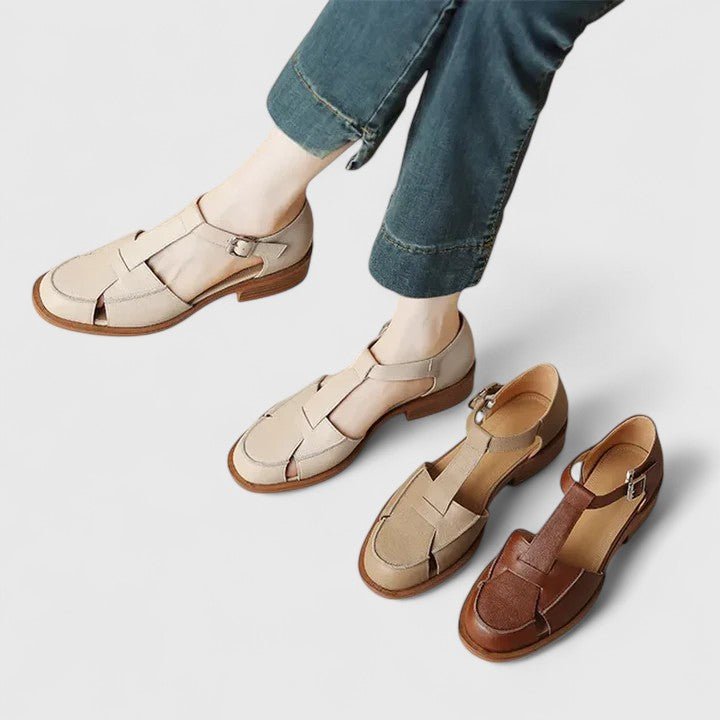 Nextpair | Inger – Mary Jane sko med ankelrem og komfort