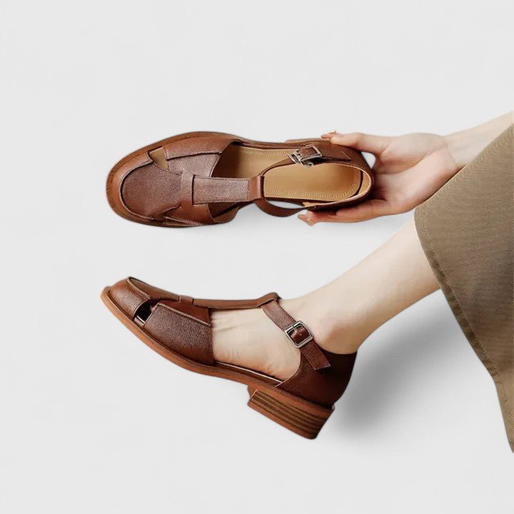 Nextpair | Inger – Mary Jane sko med ankelrem og komfort