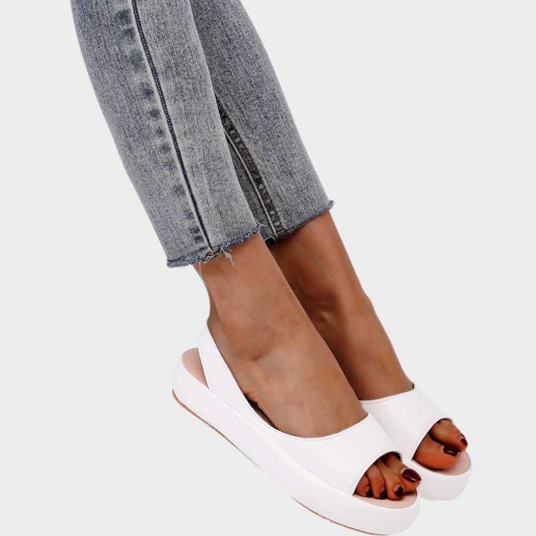 Nextpair | Lena – Sandaler med brede remme og god stabilitet
