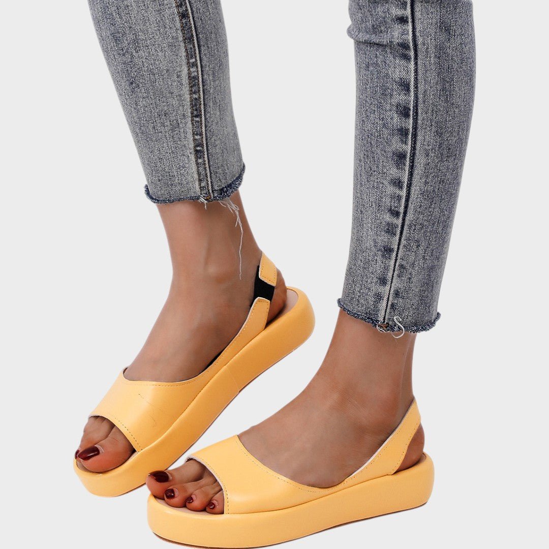 Nextpair | Lena – Sandaler med brede remme og god stabilitet