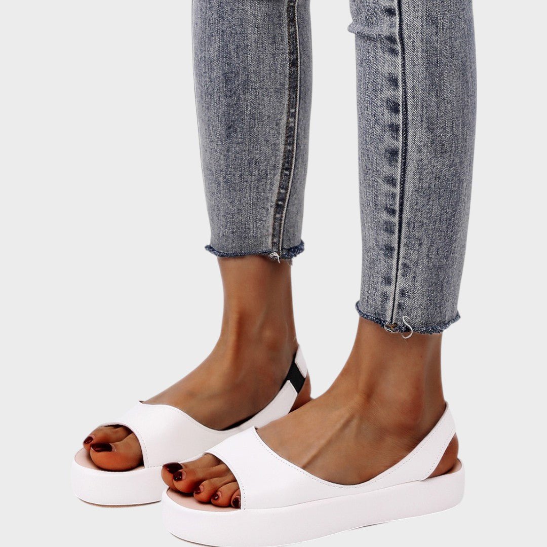 Nextpair | Lena – Sandaler med brede remme og god stabilitet
