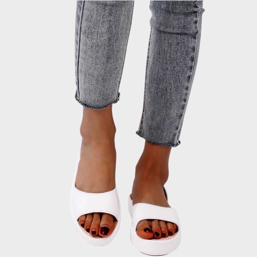 Nextpair | Lena – Sandaler med brede remme og god stabilitet