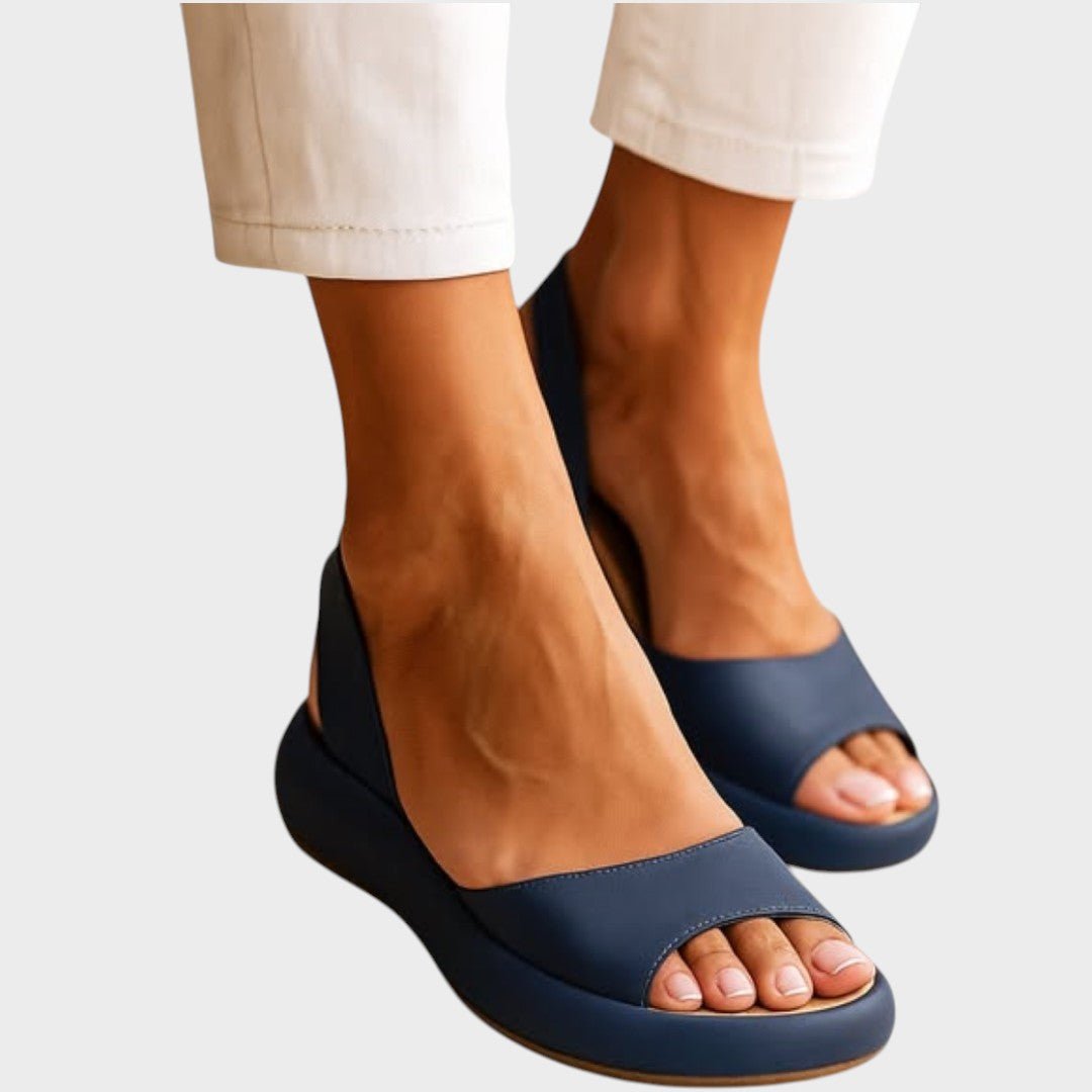 Nextpair | Lena – Sandaler med brede remme og god stabilitet