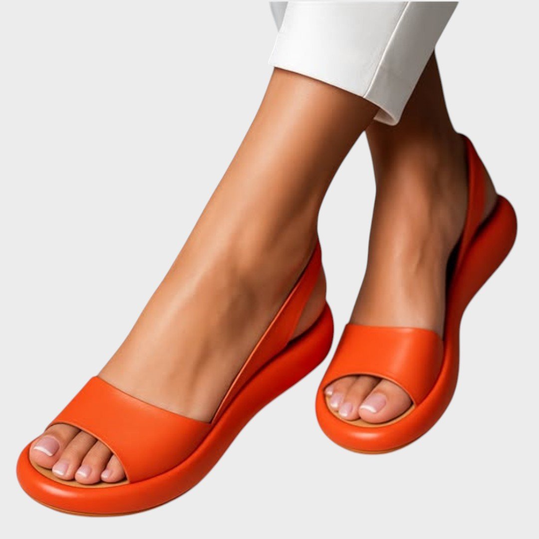 Nextpair | Lena – Sandaler med brede remme og god stabilitet