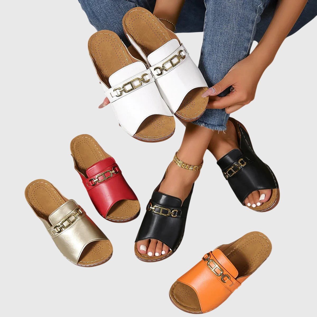 Nextpair | Camilla – Ortopædiske sandaler til hele dagen
