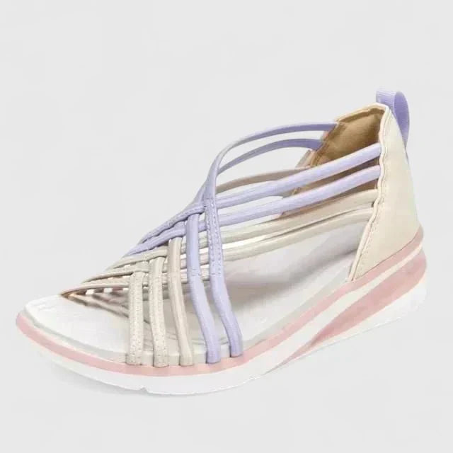 Nextpair | Katrine – Ortopædiske sandaler med hvid sål