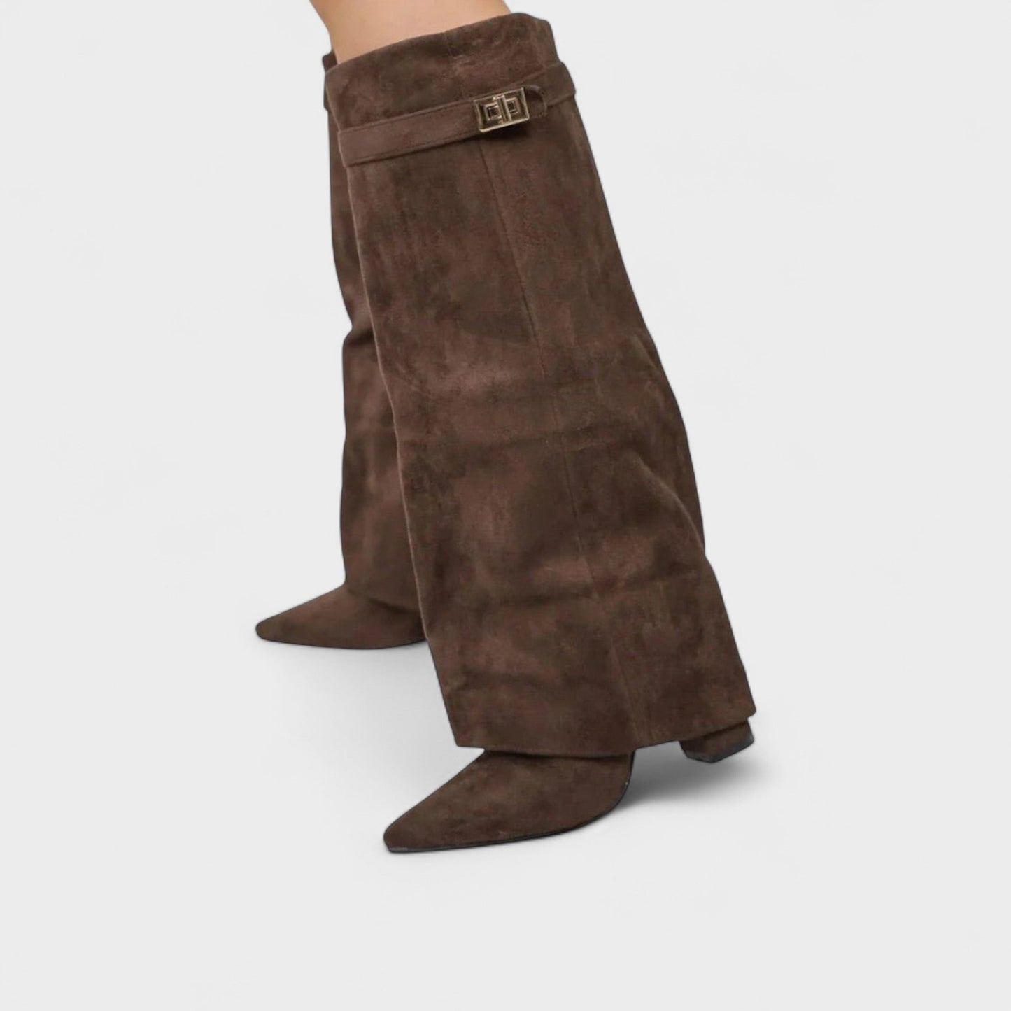 Nextpair | Lærke – Knæhøje støvler med elegant slim-fit design