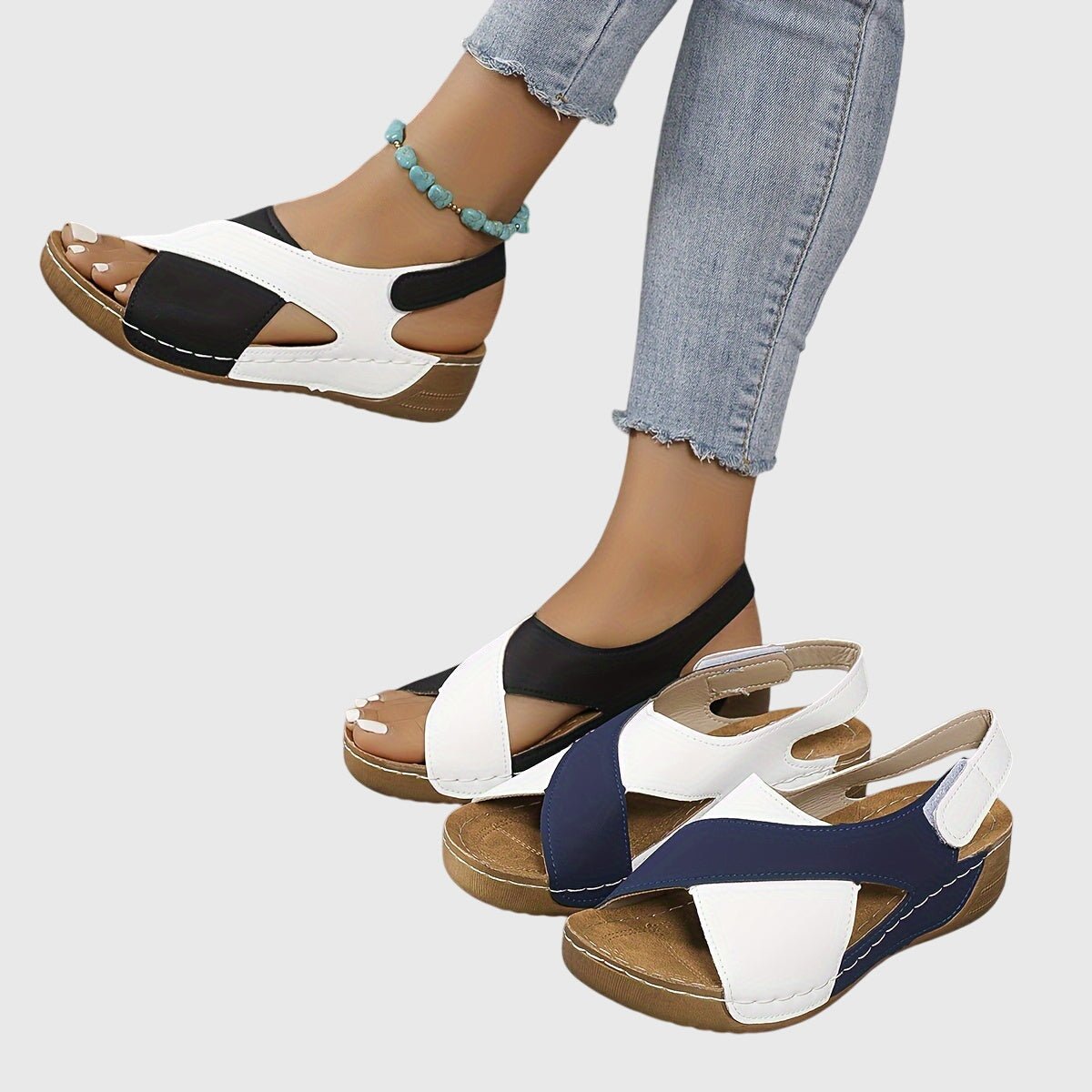 Nextpair | Lærke – Ortopædiske sandaler med god svangstøtte