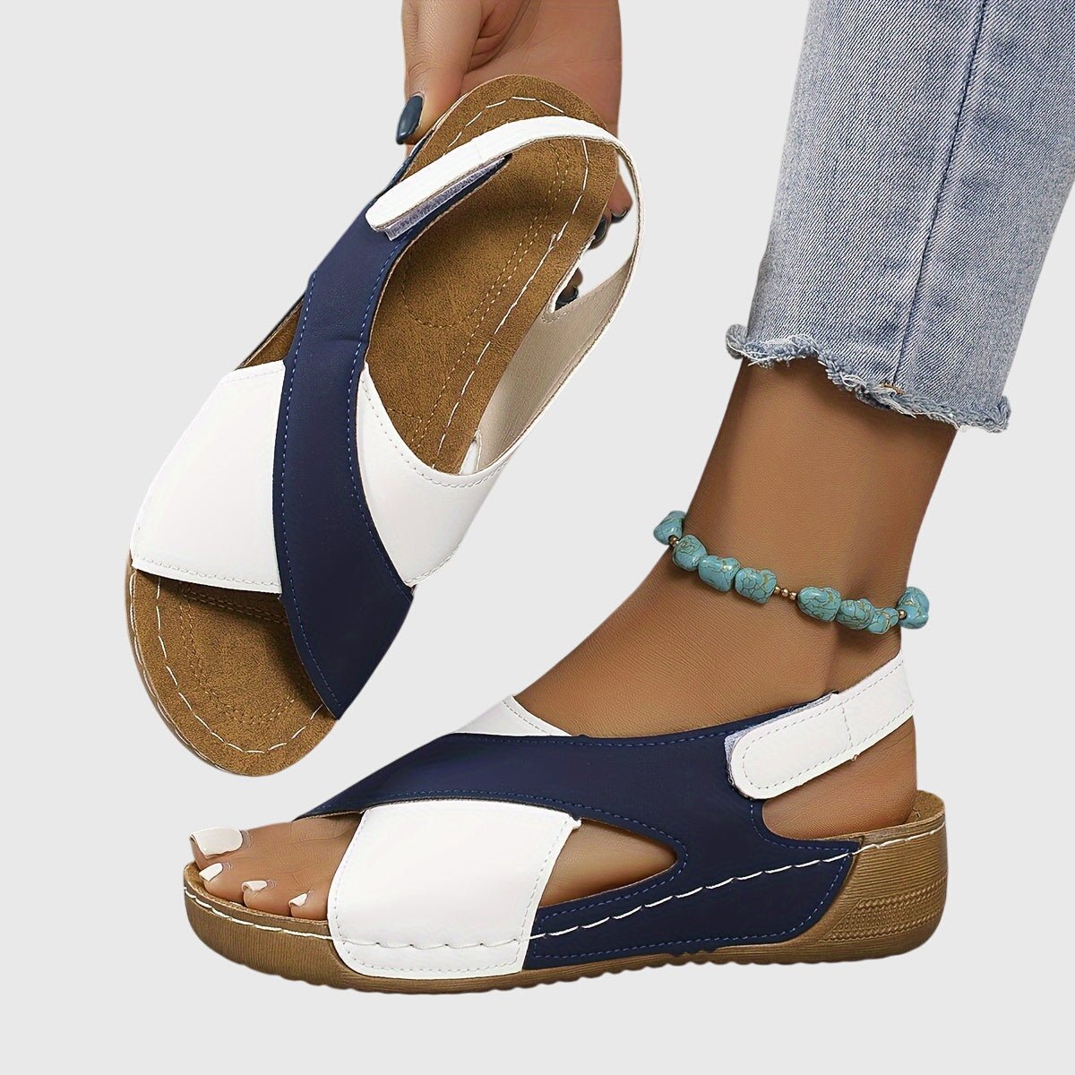 Nextpair | Lærke – Ortopædiske sandaler med god svangstøtte