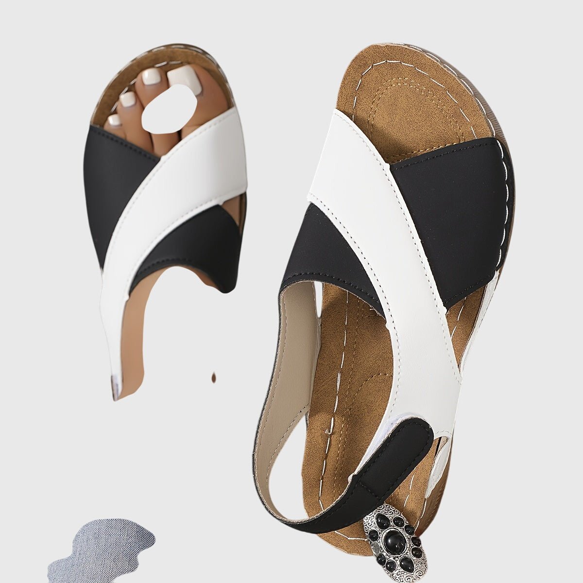 Nextpair | Lærke – Ortopædiske sandaler med god svangstøtte