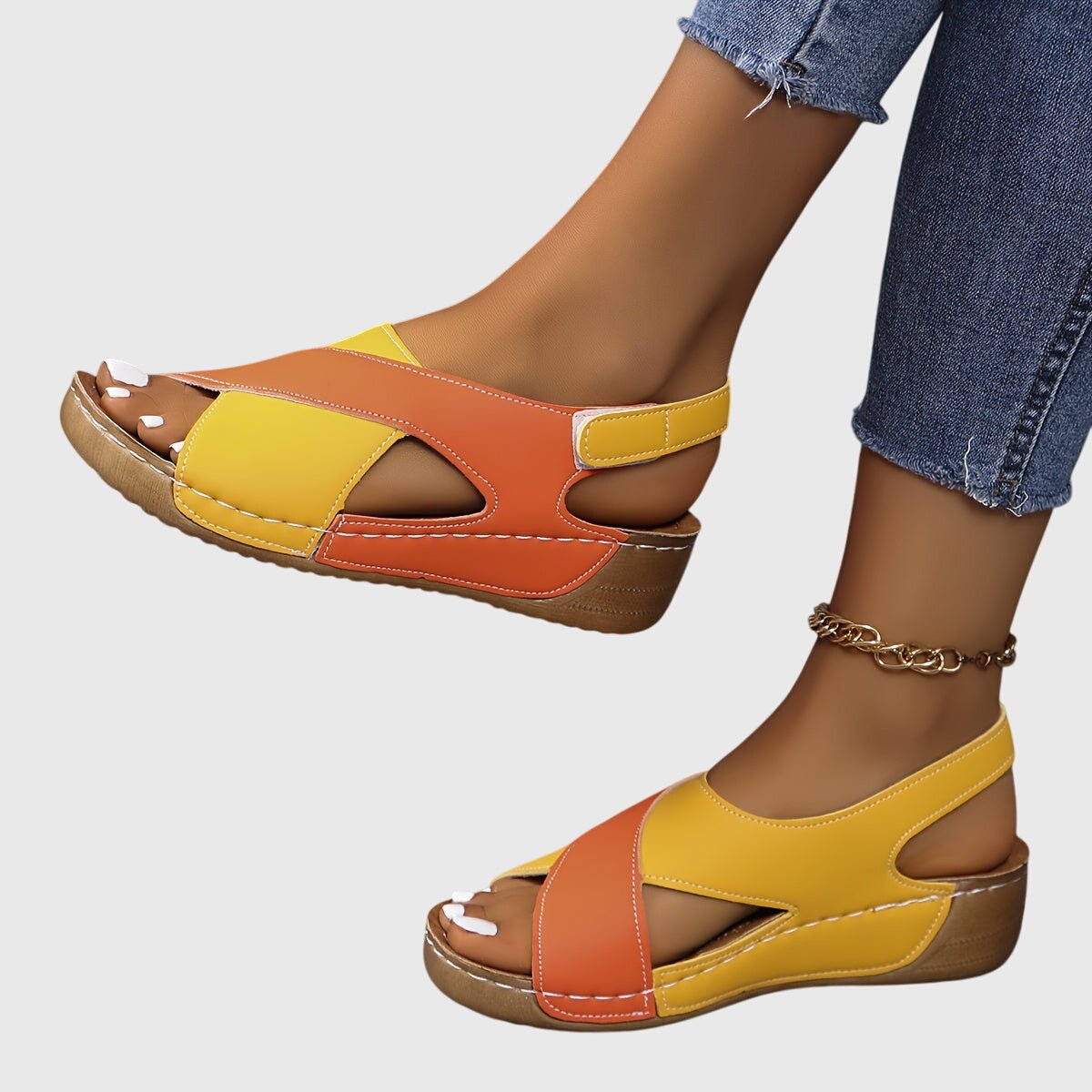 Nextpair | Lærke – Ortopædiske sandaler med god svangstøtte