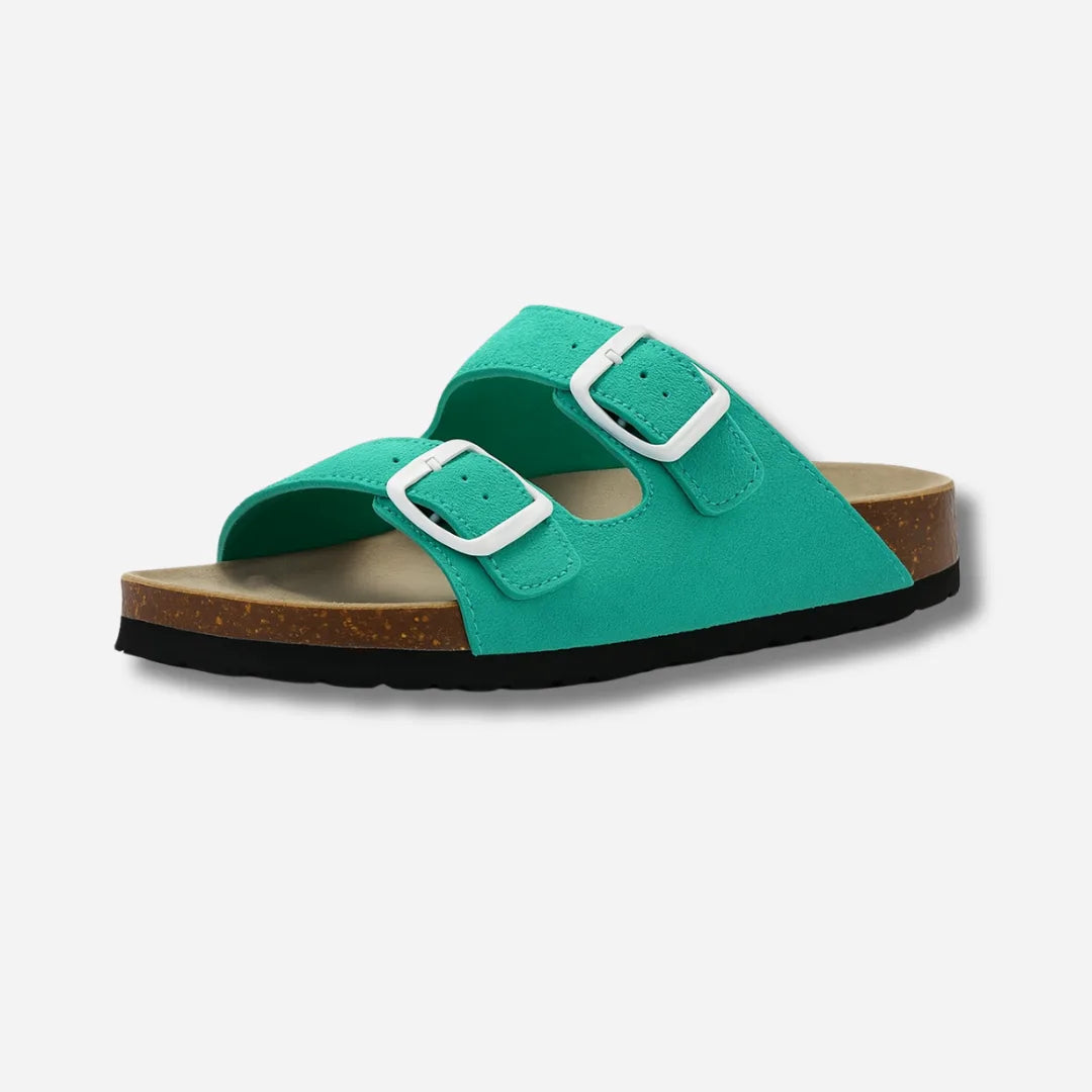 Nextpair | Lette flip-flop sandaler i sommerfarvede nuancer