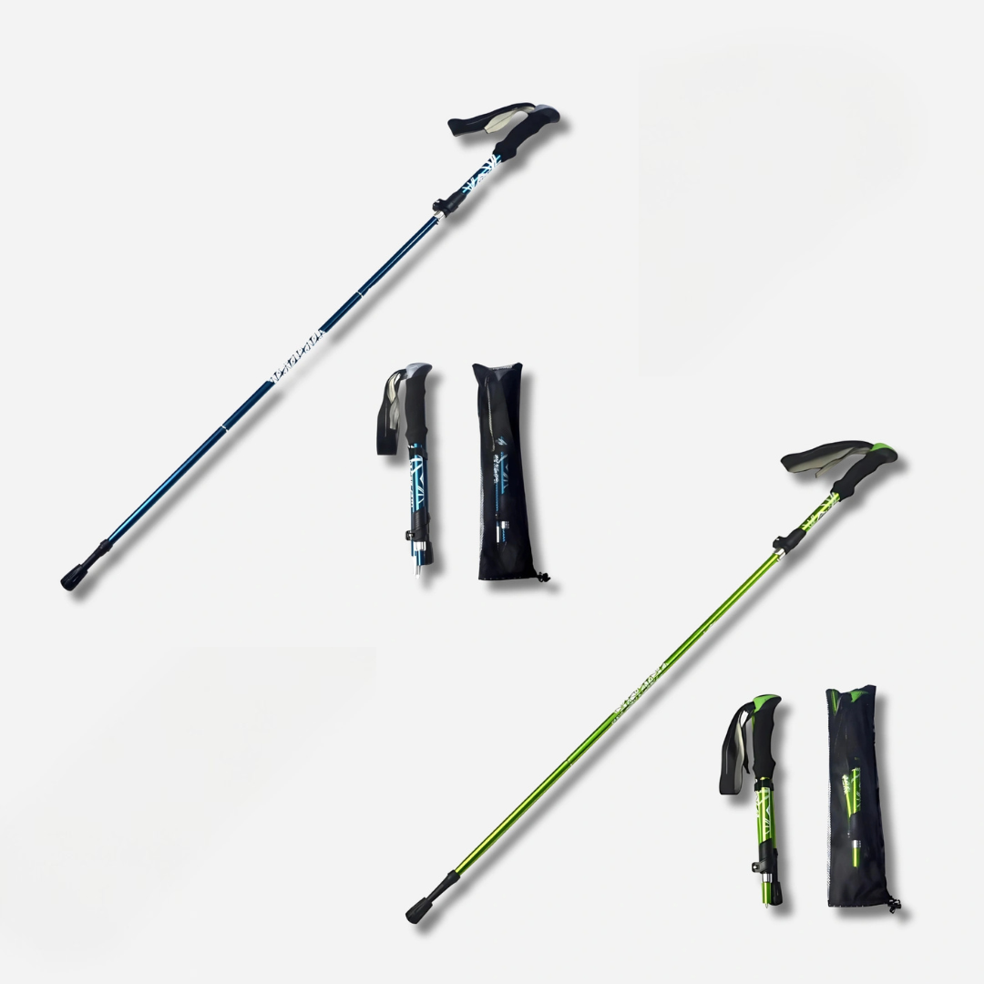 Nextpair | Sammenklappelige trekking-stave i letmetal til vandring