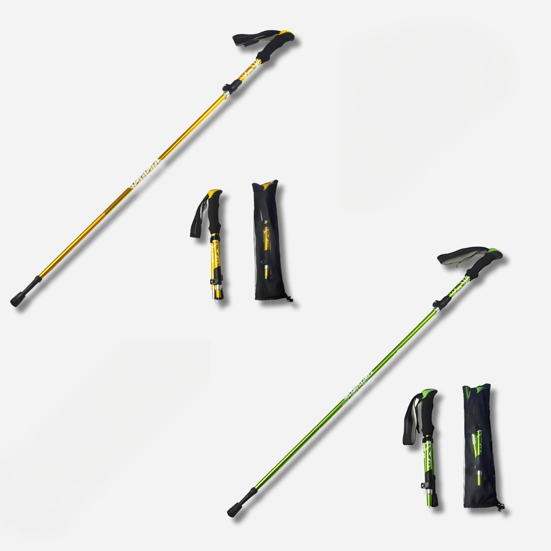 Nextpair | Sammenklappelige trekking-stave i letmetal til vandring