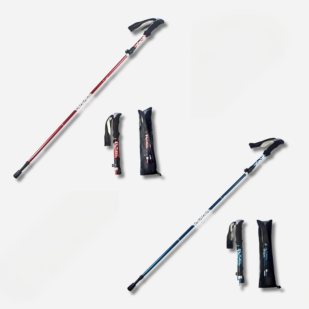Nextpair | Sammenklappelige trekking-stave i letmetal til vandring