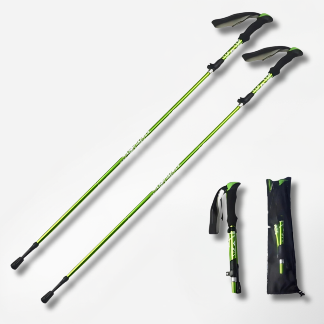 Nextpair | Sammenklappelige trekking-stave i letmetal til vandring
