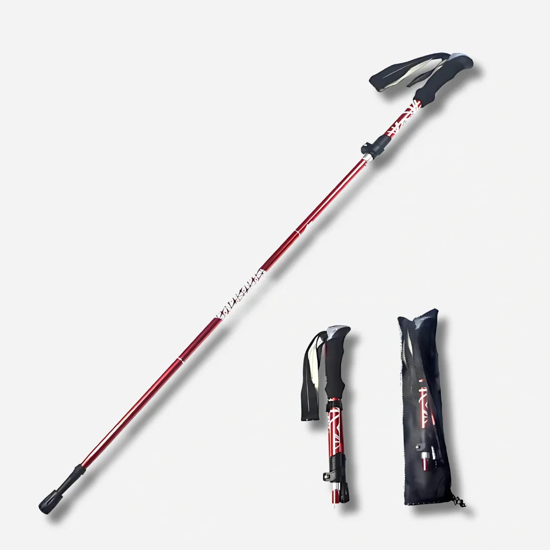 Nextpair | Sammenklappelige trekking-stave i letmetal til vandring