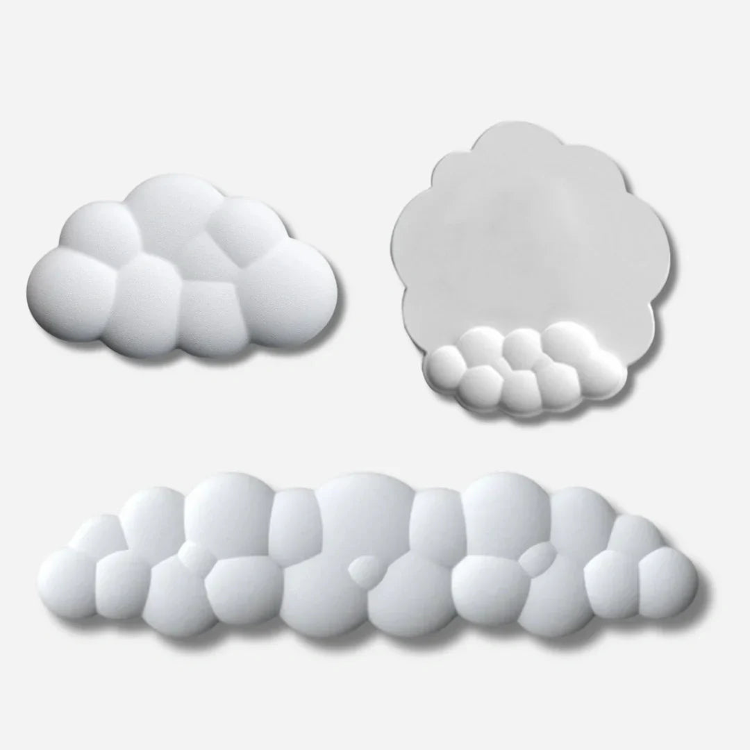 Nextpair | 3-delt ergonomisk skrivebordssæt med memory foam håndledsstøtte