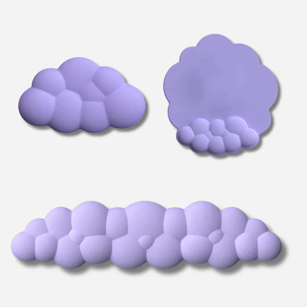 Nextpair | 3-delt ergonomisk skrivebordssæt med memory foam håndledsstøtte
