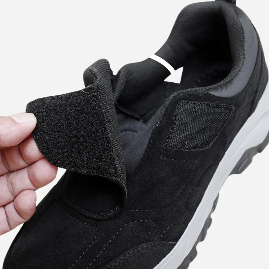 Nextpair | Diabetessneaker med kardborreluk – unisex bred pasform
