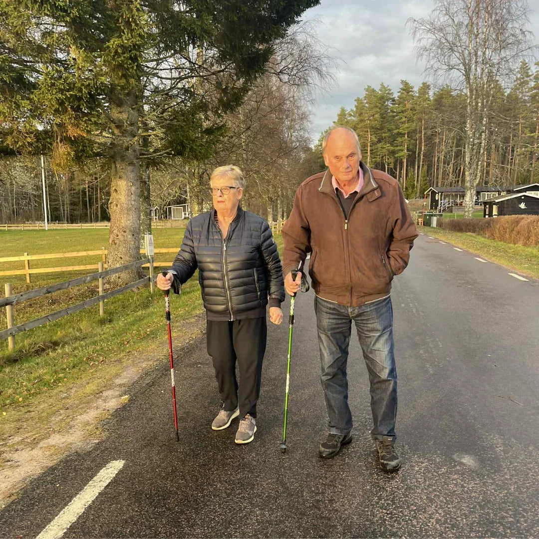 Nextpair | Sammenklappelige trekking-stave i letmetal til vandring