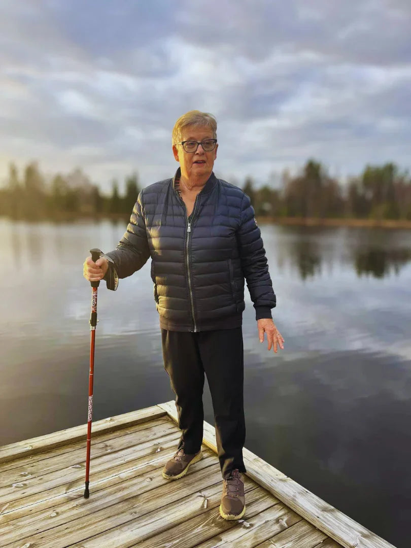 Nextpair | Sammenklappelige trekking-stave i letmetal til vandring