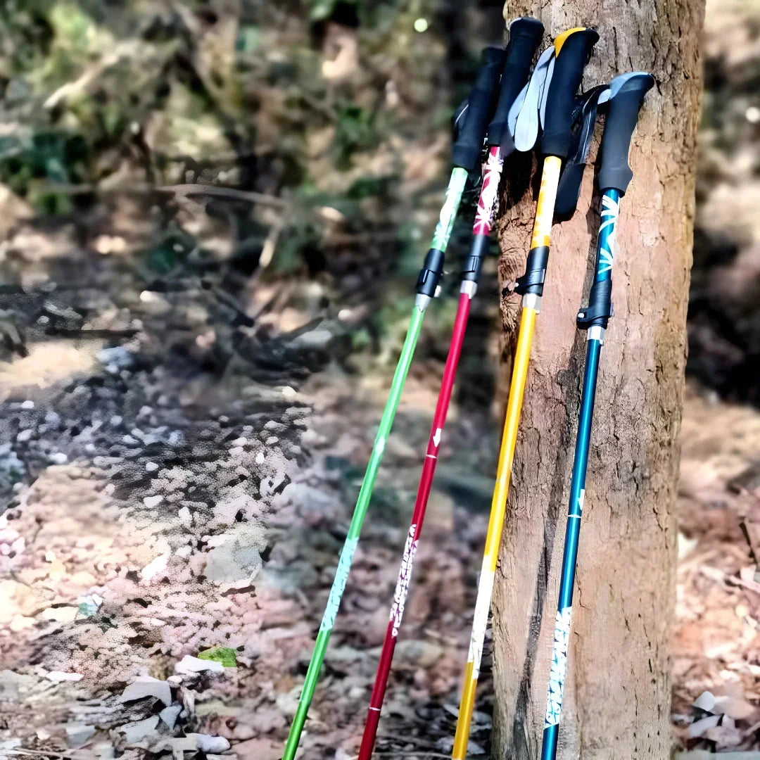 Nextpair | Sammenklappelige trekking-stave i letmetal til vandring