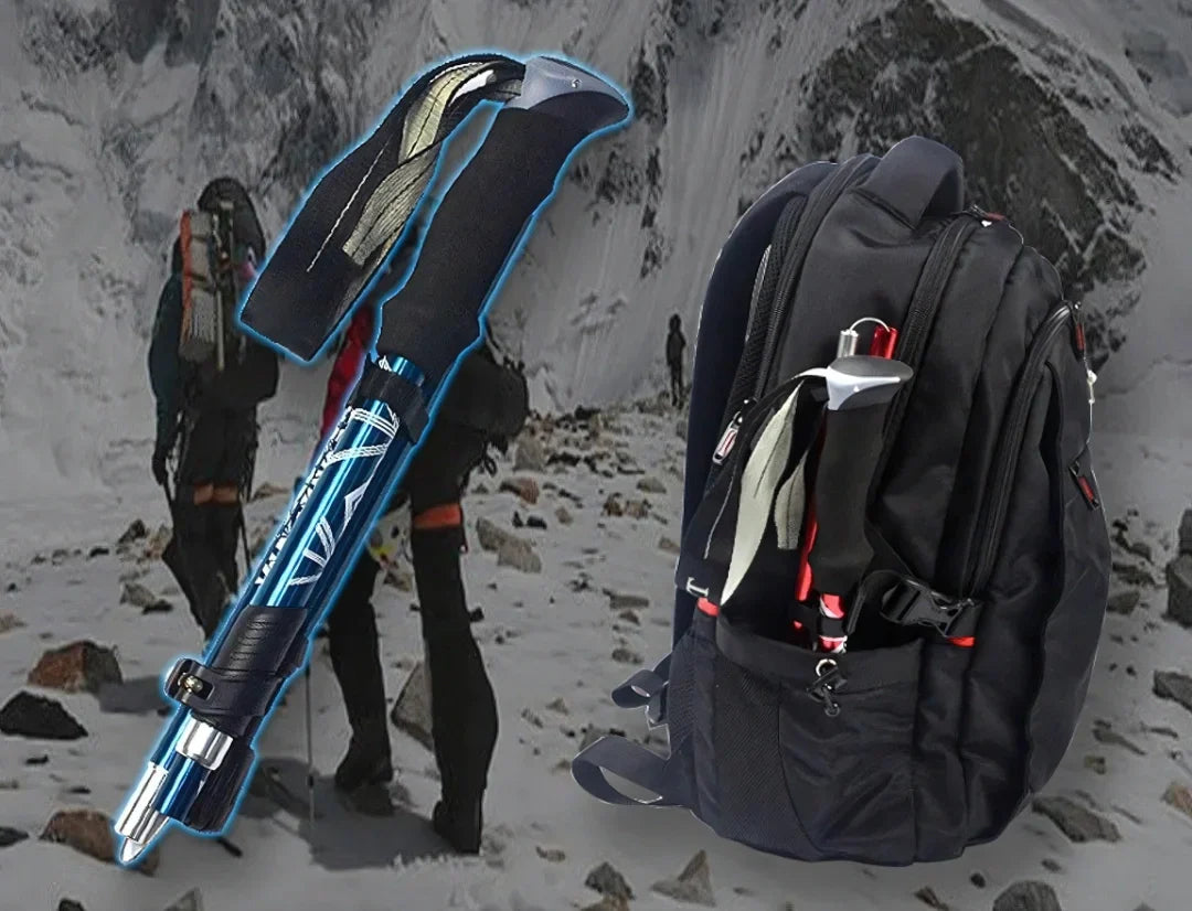 Nextpair | Sammenklappelige trekking-stave i letmetal til vandring