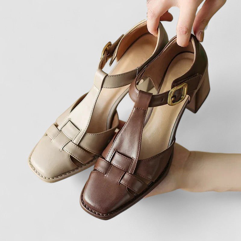 Nextpair | Laura – Ortopædisk MaryJane med elegant finish