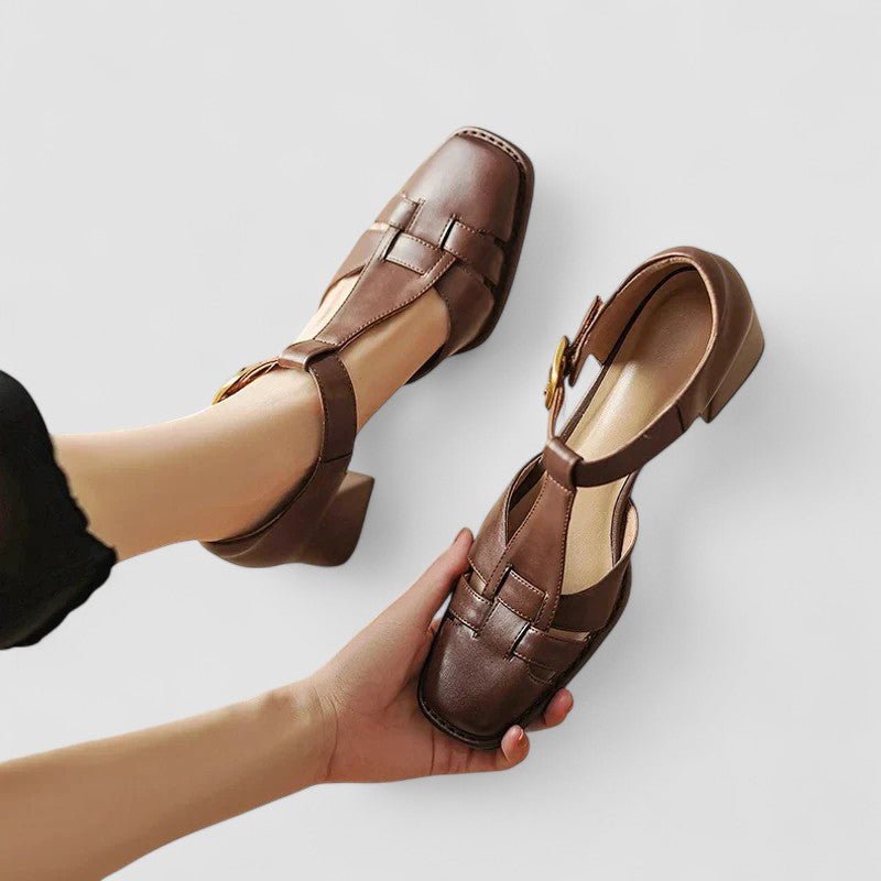 Nextpair | Laura – Ortopædisk MaryJane med elegant finish