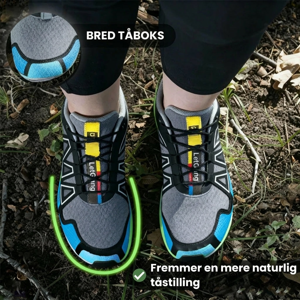 Nextpair | LetGang Grøn-Blå – Ergonomiske komfortsko