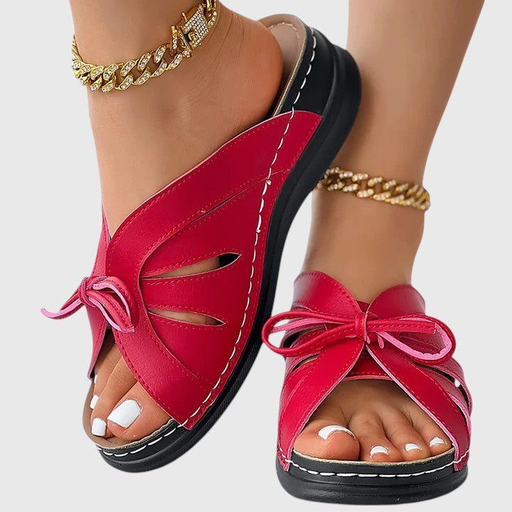 Nextpair | Rikke – Sandaler i naturfarver og organisk design